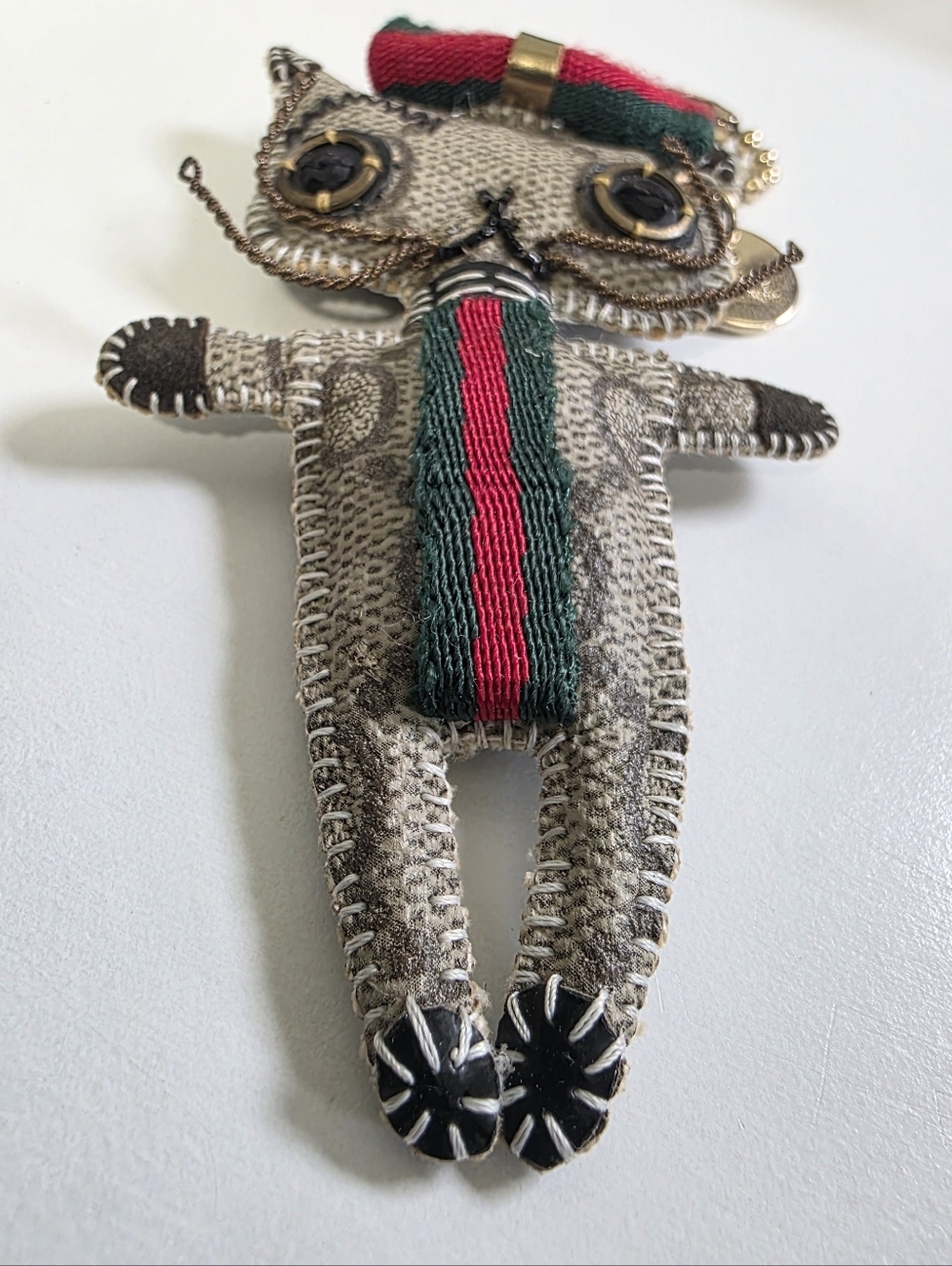 Auth Gucci Sherry Line Cat Charm - Picture 4 of 5